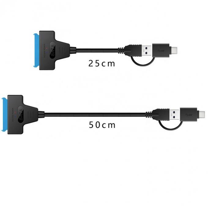 Hochgeschwindigkeit 5 Gbps 2,5 Zoll SSD HDD Festplatte Typ C USB 3.0 Sata Adapter Kabel 4