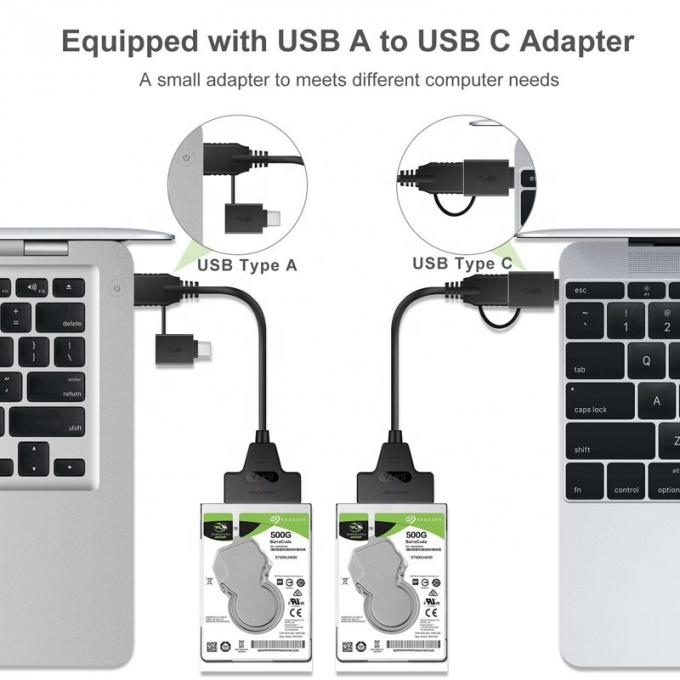 Hochgeschwindigkeit 5 Gbps 2,5 Zoll SSD HDD Festplatte Typ C USB 3.0 Sata Adapter Kabel 7