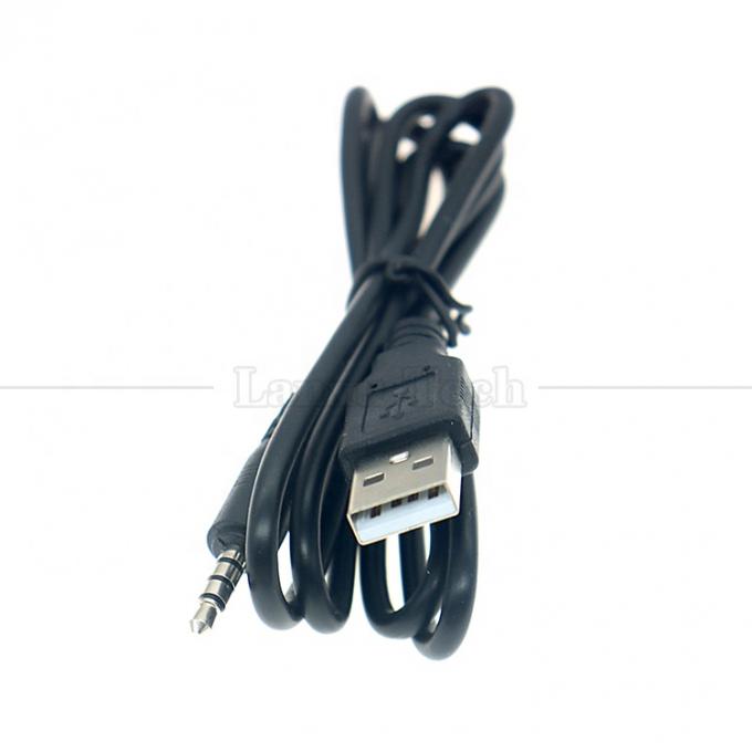 1M USB auf 3,5mm 4 Pole DC Audio Jack Verlängerungskabel für Autolautsprecher 1