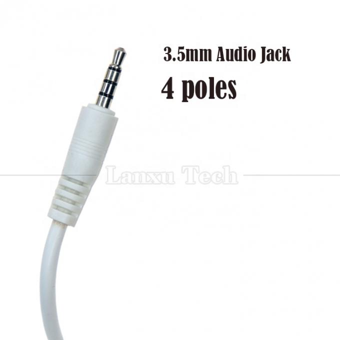 Personalisierte Datenaufladung USB A Männlich bis Aux 4 Pole 3,5 mm Audio Jack Adapter Kabel für Lautsprecher Kopfhörer 2