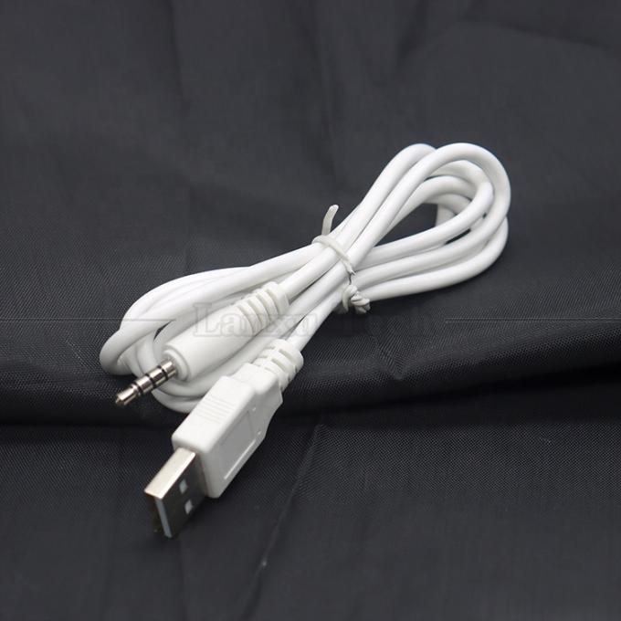 Personalisierte Datenaufladung USB A Männlich bis Aux 4 Pole 3,5 mm Audio Jack Adapter Kabel für Lautsprecher Kopfhörer 0