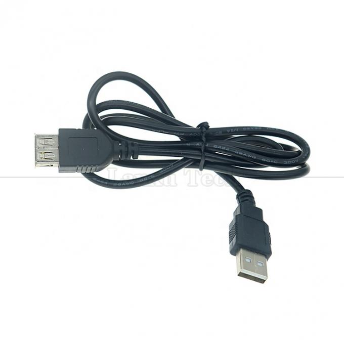 1M 2M 3M Männlich-Frauen-USB 2.0 Typ A-Datenladekabel für Computer-Tastaturen 4