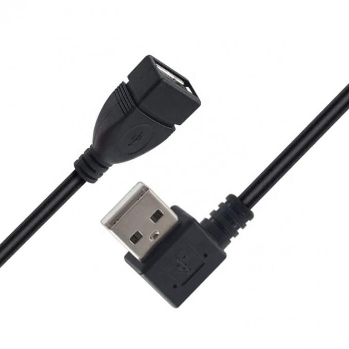 0.3M 1M 2M 3M 90 Grad Links-Rechtswinkel Männlich zu Weiblich USB 2.0 Typ A-Verlängerungskabel 1
