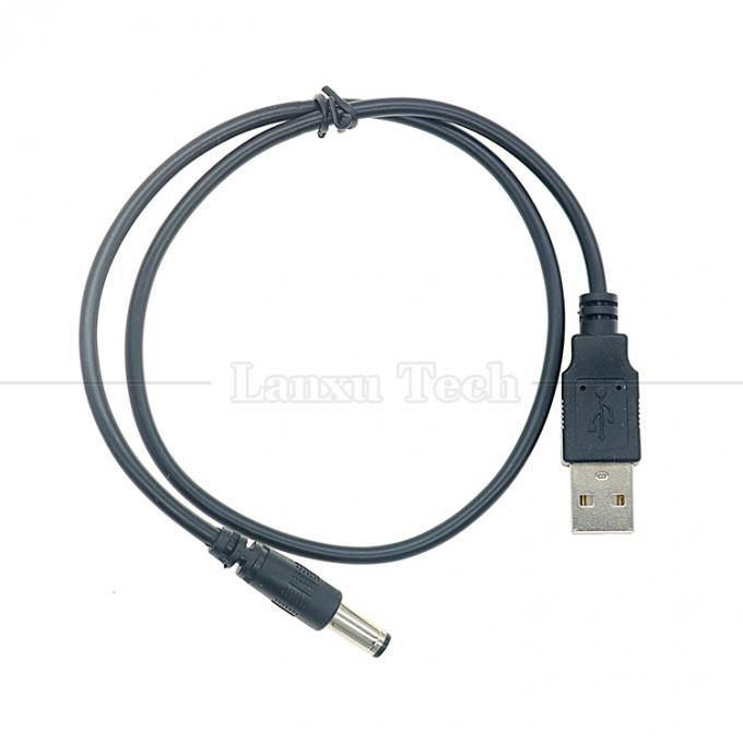 1m 3m 5m 10m 1A 2A 5A USB A Männlich auf DC 5.5x2.1mm 3.5 1.35 4.0 1.7 Fass Jack Stromladekabel für LED CCTV-Kamera 5