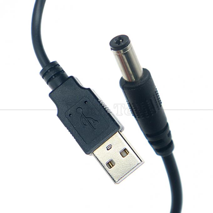 1m 3m 5m 10m 1A 2A 5A USB A Männlich auf DC 5.5x2.1mm 3.5 1.35 4.0 1.7 Fass Jack Stromladekabel für LED CCTV-Kamera 4