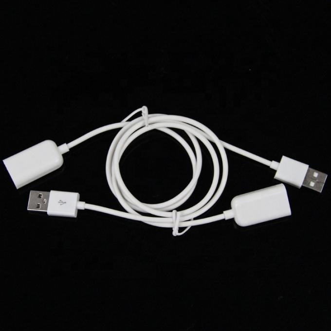 1M 2M Datenaufladung Männlich-Fraulich USB 2.0 Typ A-Verlängerungs-OTG-Kabel für Computermöbel 2