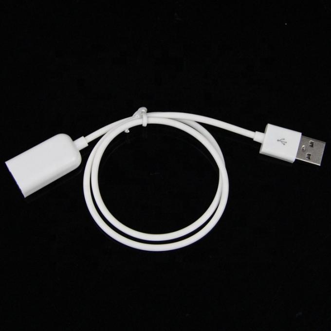 1M 2M Datenaufladung Männlich-Fraulich USB 2.0 Typ A-Verlängerungs-OTG-Kabel für Computermöbel 3