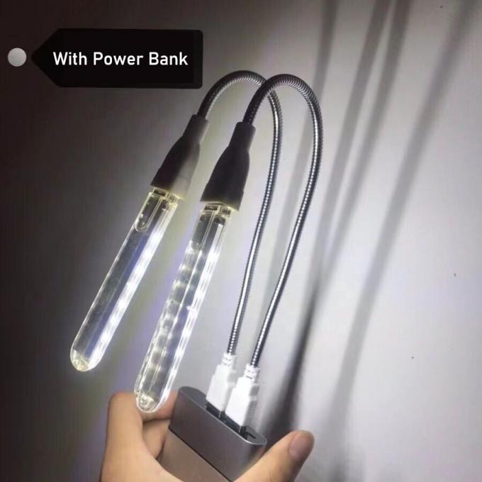 Flexible Metall-Edelstahlschlauch, männlich-weiblich, USB-Ladegerät für LED-Lampen 1