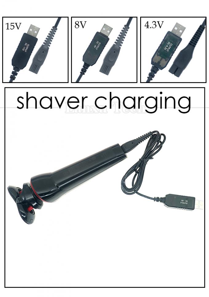 Hochwertiges Ersatzkabel 15V 8V 4.3V USB-Ladegerät für Philips 0