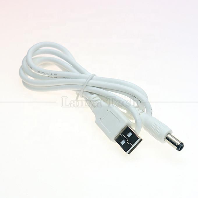 USB A Männlich bis 2,1x5,5mm DC Fass Jack Steckverbinder Ladekabel für Routerlautsprecher 5