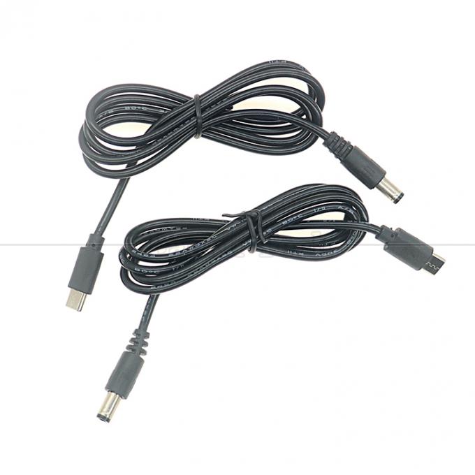 PD-Ladung 3A 9V 12V 15V 20V USB Typ C zu DC 5.5x2.1mm Jack Adapter Converter Kabel für Wifi Router Modem Projektor Kamera 4