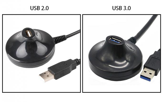 Desktop Männlich zu weiblich Dockstation Datenladung USB 2.0 3.0 Erweiterungskabel mit Basis 0