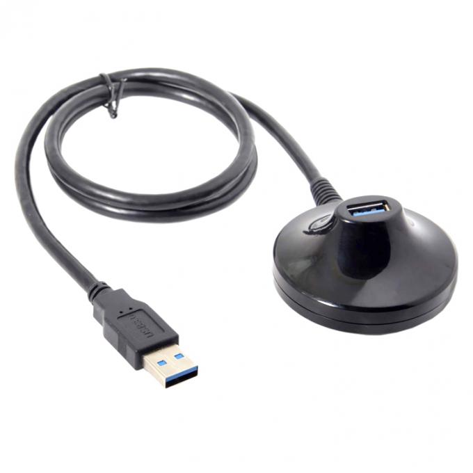 Desktop Männlich zu weiblich Dockstation Datenladung USB 2.0 3.0 Erweiterungskabel mit Basis 2