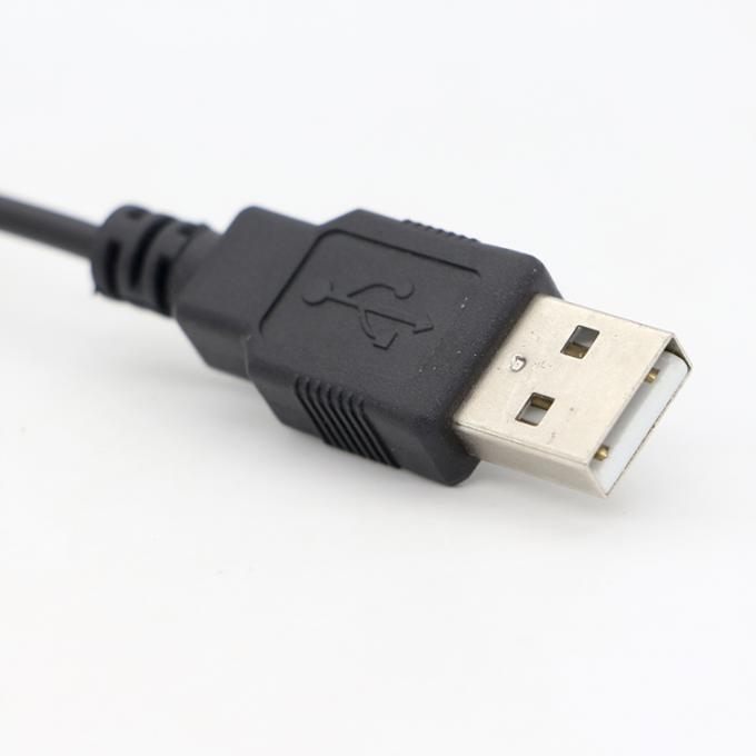 OEM USB 2.0 Ein Männchen zum Öffnen Stripped Soldering Tined Bare 2 Wire End Pigtail Stromladekabel 3