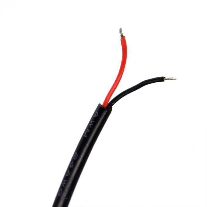 OEM USB 2.0 Ein Männchen zum Öffnen Stripped Soldering Tined Bare 2 Wire End Pigtail Stromladekabel 4