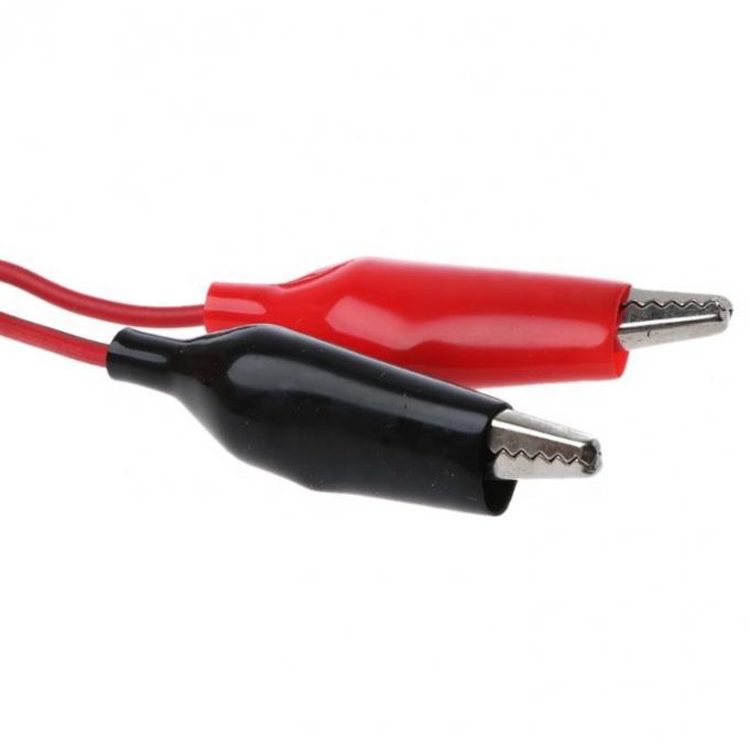 Krokodil Klemmen Alligator Clip auf USB Eine weibliche Testdraht Adapterkabel 1