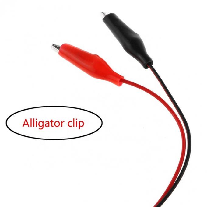Krokodil Klemmen Alligator Clip auf USB A Männliche Testdraht Adapterkabel für Testschaltung 3