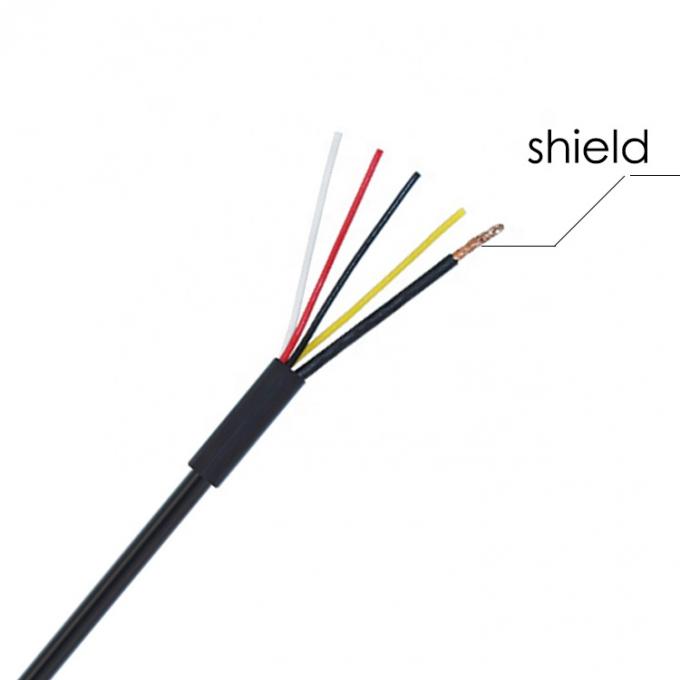 CUSTOM SHIELD USB 2.0 Ein Mann zum Entfernen 4 Drähte offenes Ende Schweinenschwanz Kabel 4