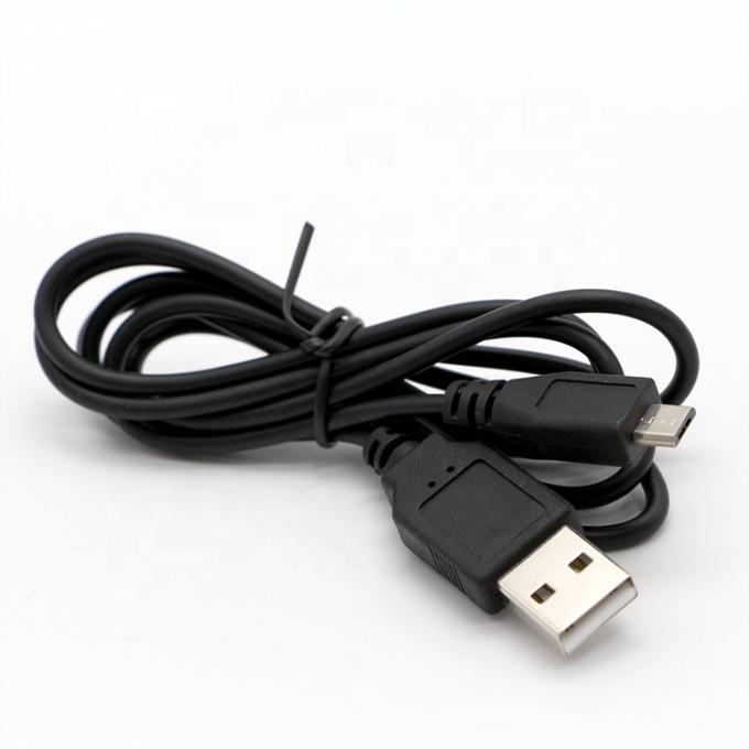 Universal-Schnellladung 1m 2m 3m 5m 1A 2A Mikro-B bis USB A-Datenladekabel 1