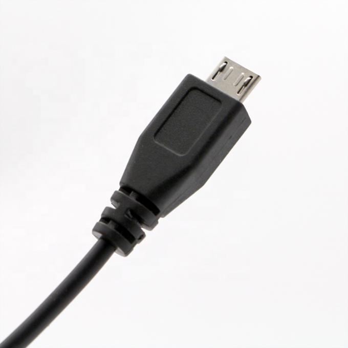 Universal-Schnellladung 1m 2m 3m 5m 1A 2A Mikro-B bis USB A-Datenladekabel 4