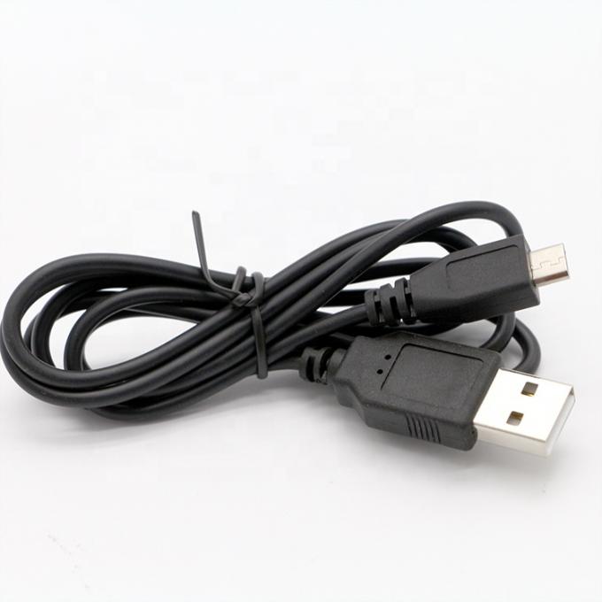 Universal-Schnellladung 1m 2m 3m 5m 1A 2A Mikro-B bis USB A-Datenladekabel 6