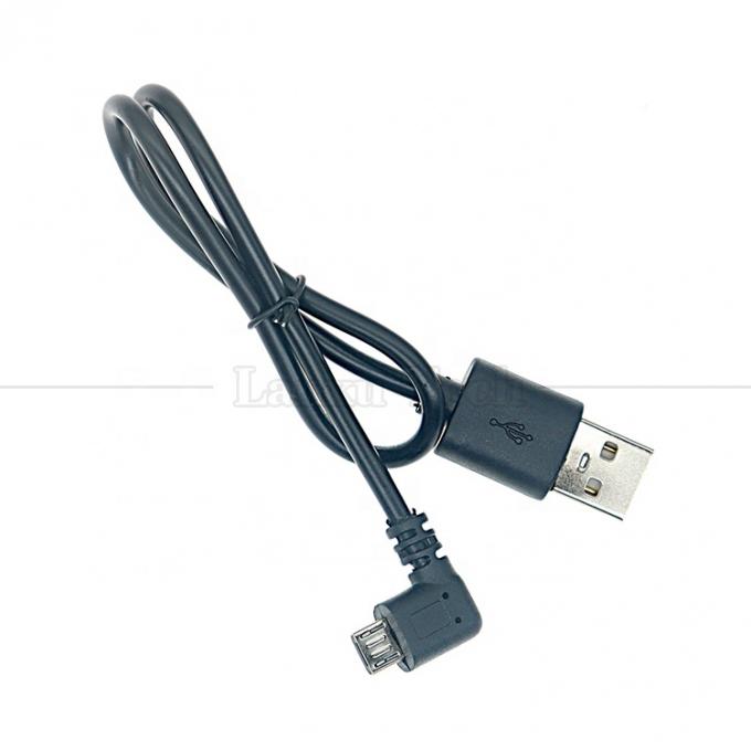 0.5M 1M 2M Datenaufladung Rechtswinkel Micro zu USB Ladekabel für Telefon Tablet GPS 5