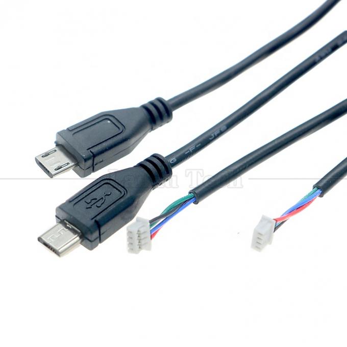 OEM angepasste Micro USB zu JST 4-Pin 1,25 mm Pitch Kabel 0