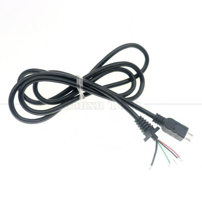 Benutzerdefinierte Datenladung abgeschirmter Micro-USB-Zahl 5