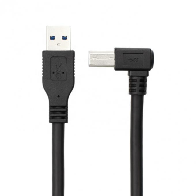 Hochgeschwindigkeit 5 Gbps 90 Grad Rechtswinkel USB 3.0 Männlich bis USB B Typ Druckerkabel 4