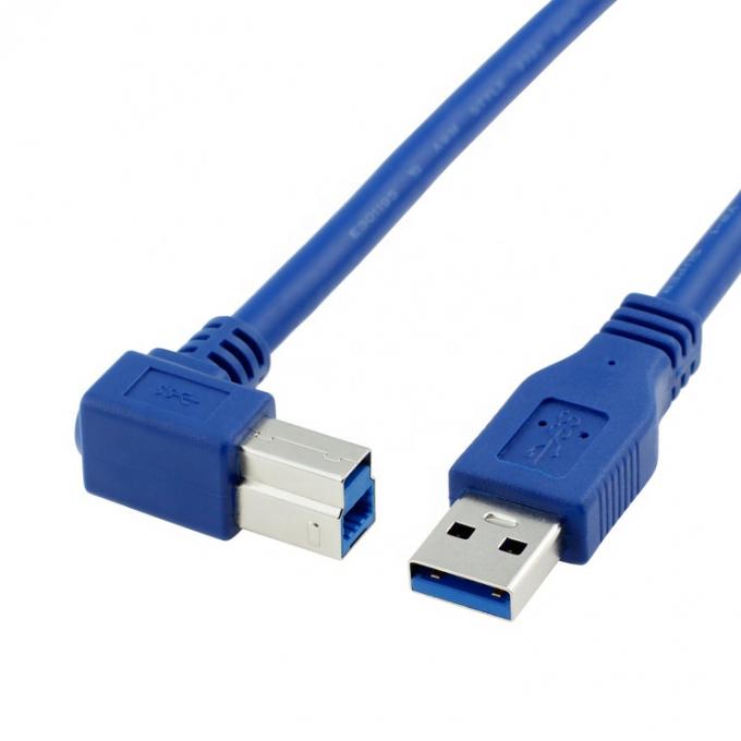 Hochgeschwindigkeit 5Gbps 90 Grad Rechtswinkel USB 3.0 A Männlich auf USB B Typ Druckerkabel für Epson HP 3