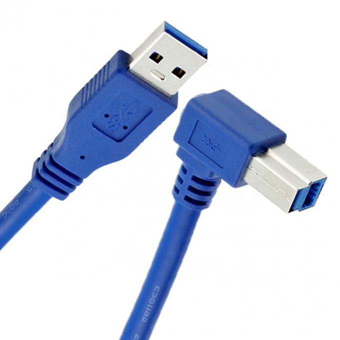 Hochgeschwindigkeit 5Gbps 90 Grad Rechtswinkel USB 3.0 A Männlich auf USB B Typ Druckerkabel für Epson HP 2