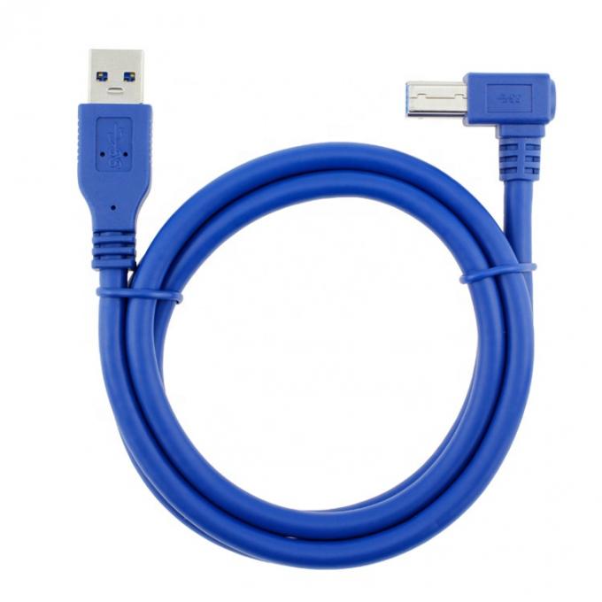 Hochgeschwindigkeit 5Gbps 90 Grad Rechtswinkel USB 3.0 A Männlich auf USB B Typ Druckerkabel für Epson HP 1