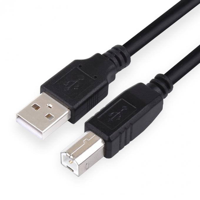 Hochwertiges 1m 2m 3m USB-B-zu-A-Männchen-Kabel für Druckerscanner 3