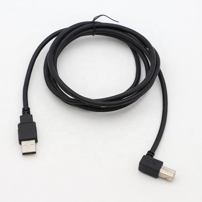 Custom 1M 1.5M 3M 90 Grad Rechtswinkel USB 2.0 Druckerkopf Stromverlängerungskabel für Epson HP 1