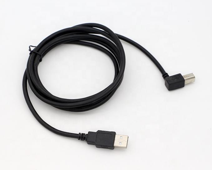 Custom 1M 1.5M 3M 90 Grad Rechtswinkel USB 2.0 Druckerkopf Stromverlängerungskabel für Epson HP 6