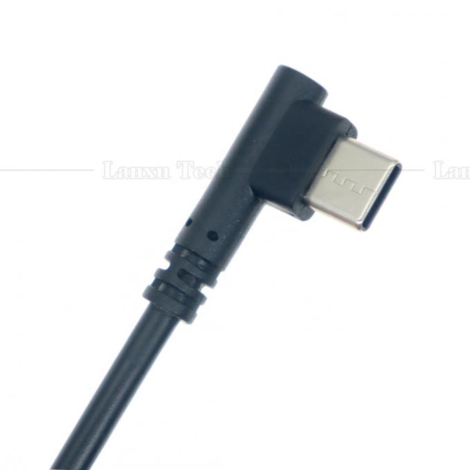 Hochwertiges 1M 2M 3M 5M Datenladegerät 90 Grad USB A bis Typ C Winkelkabel für Telefon-Tablet-Kamera 4
