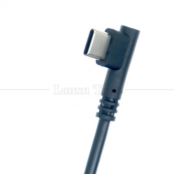 Hochwertiges 1M 2M 3M 5M Datenladegerät 90 Grad USB A bis Typ C Winkelkabel für Telefon-Tablet-Kamera 3