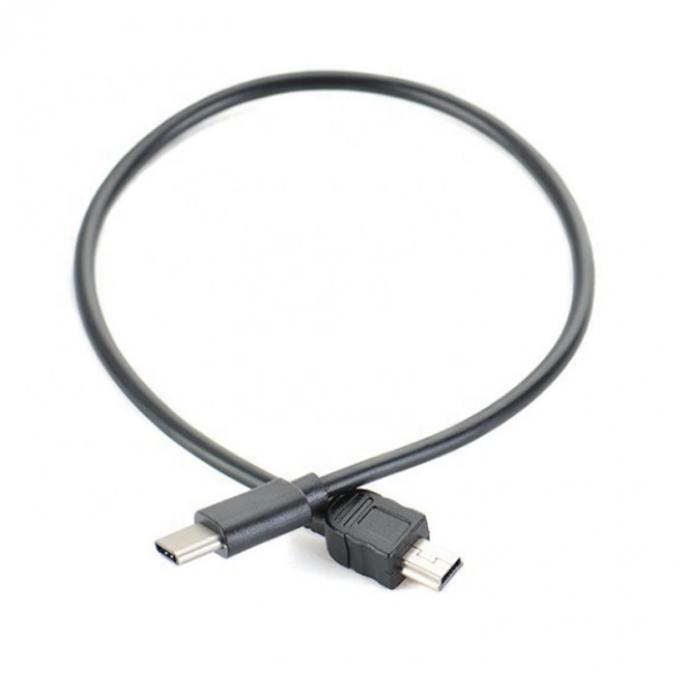 Datenladung USB Typ C zu Mini B 5 Pins USB OTG Kabel für Kamera 2