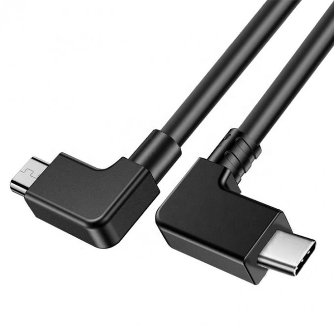 90°-Winkel Micro B bis Typ C USB-Kabel für UAV 4