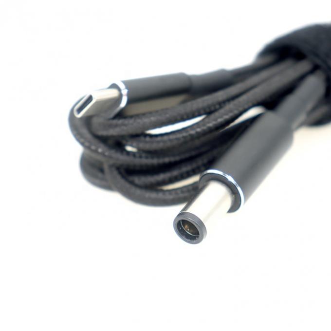 100W 20V 5A PD-Ladegerät Langlebig geflochtenes USB Typ C zu DC 7.4x5.0mm Kabel für Laptop 1