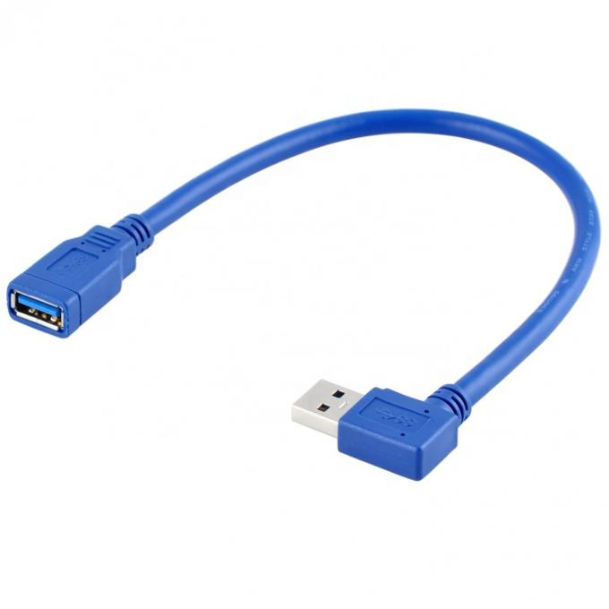 Hochgeschwindigkeit 5Gbps 1m 90 Grad Rechtswinkel USB 3.0 Typ A USB 3.0 Erweiterungskabel 1