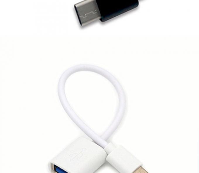 USB Typ C Männlich zu USB 2.0 A Weiblich OTG Adapterkabel für Telefon Laptop 3