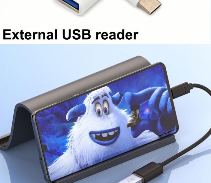 USB Typ C Männlich zu USB 2.0 A Weiblich OTG Adapterkabel für Telefon Laptop 4