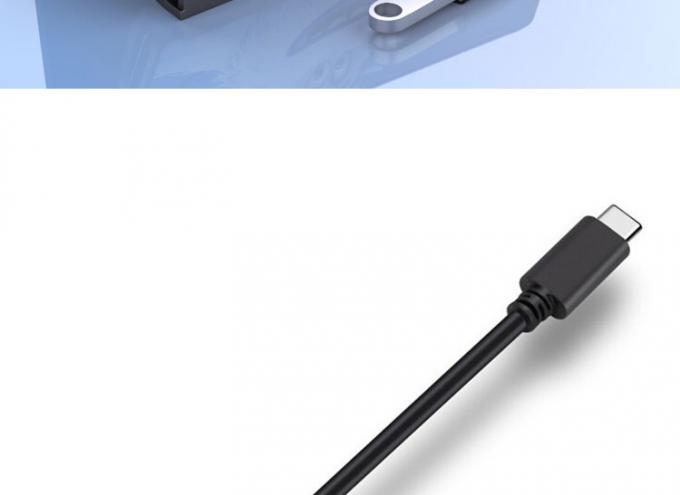 USB Typ C Männlich zu USB 2.0 A Weiblich OTG Adapterkabel für Telefon Laptop 5