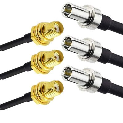 Custom TS9 zu SMA weibliche Antennenanschluss Adapter RF Koaxialkabel