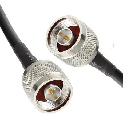 Custom Low Loss N Male Plug to N Male TNC Connector RF Koaxialkabel für GPS WLAN RF Radio Antenne