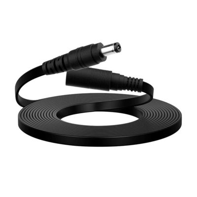 kaufen 1m 3m 5m 12V Männlich zu Männlich weiblich Flat DC 5.5x2.1mm 5.5x2.5mm 3.5x1.35mm Fass Jack Stromverlängerungskabel für CCTV-Kamera LED online manufacture