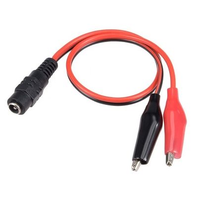 kaufen 12V DC 5,5x2,1mm weibliche Fass-Sperre für Alligator-Clips Stromkabelanschlüsse für CCTV-Sicherheitskamera online manufacture