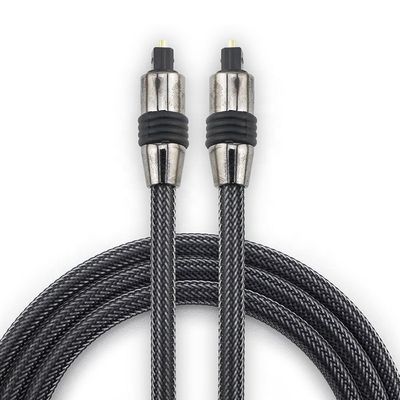 kaufen 1M 2M 3M 5M Hochwertiges langlebiges geflochtenes Glasfaserkabel Toslink Spdif Digitales optisches Audiokabel online manufacture