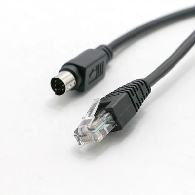 kaufen Zusammengefügte 1M 2M Männlich zu Männlich weiblich RJ45 bis 8 Pin Mini Din Steckkabel online manufacture